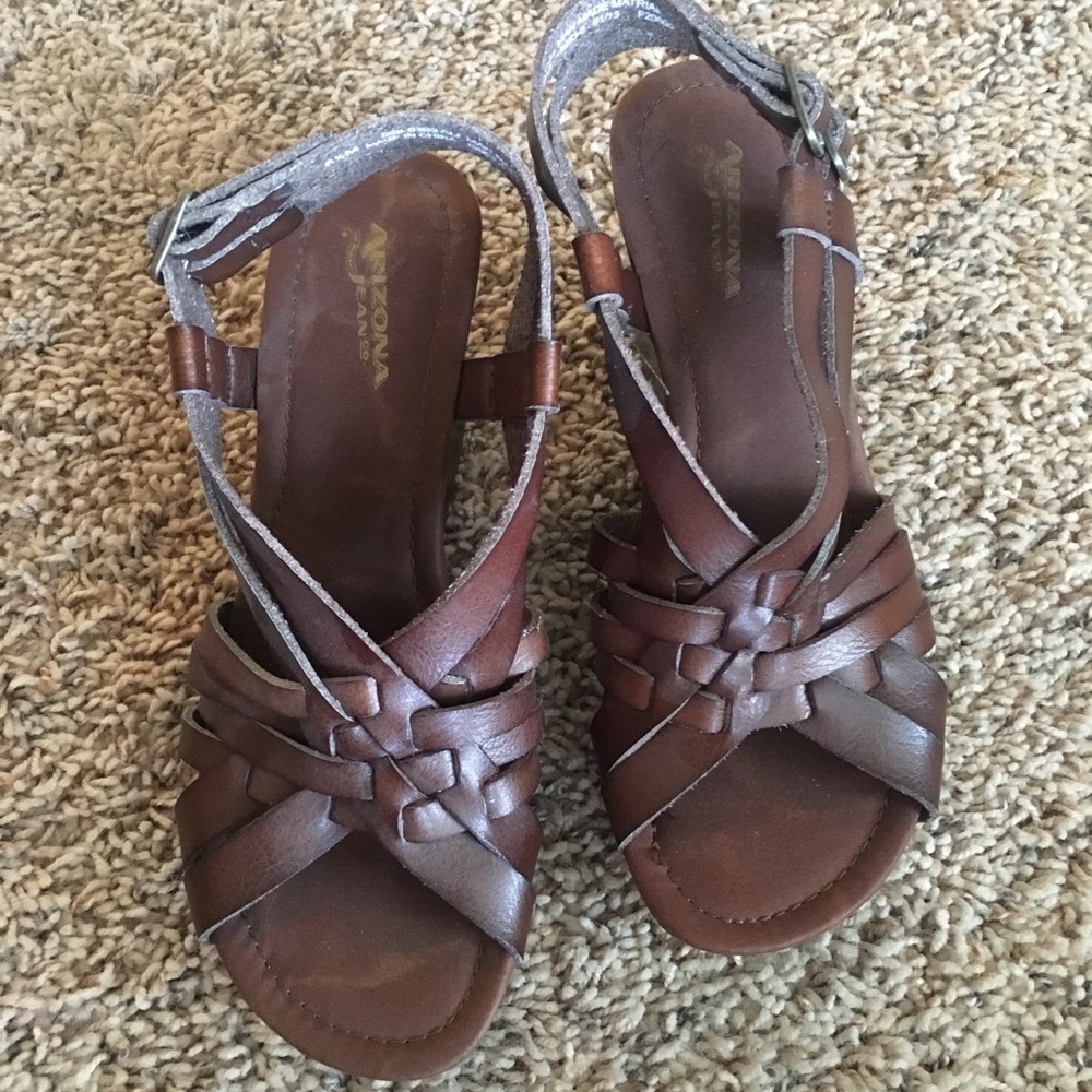 Arizona wedge sandals